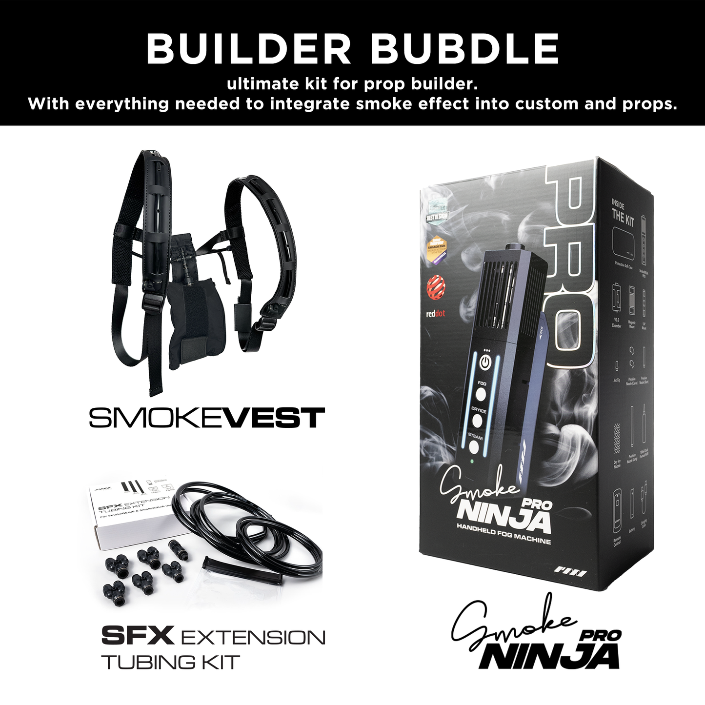 PMI Smoke Vest – Rauchsystem am Körper