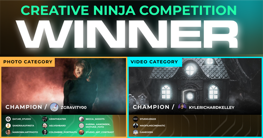 WINNERS of the 2023 Creative Ninja Competition