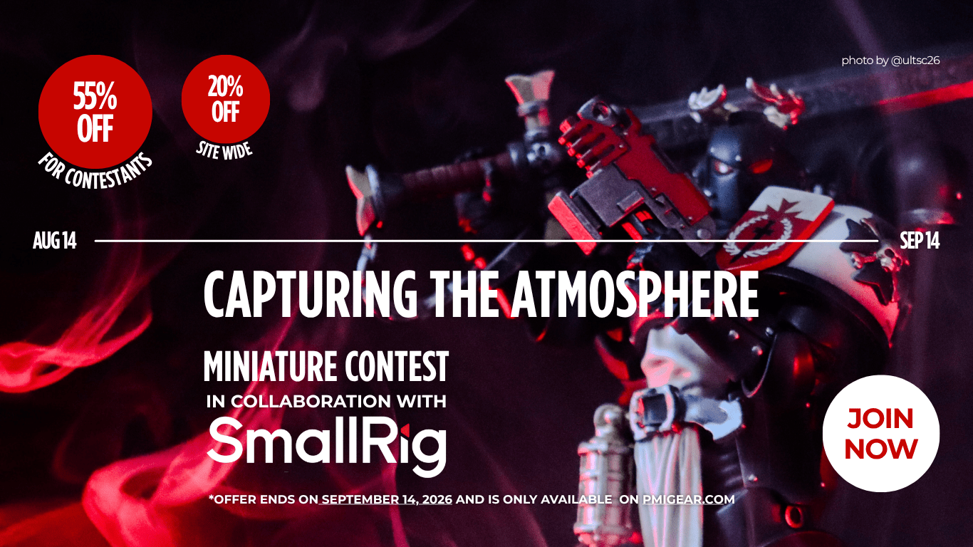 ENTER PMI's 1st Fog Machine Miniature Photography Contest - PMI Gear