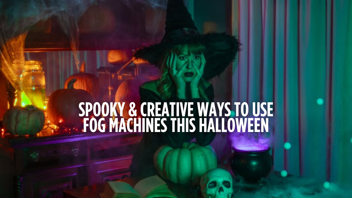 7 Spooky & Creative Ways to Use Fog Machines This Halloween