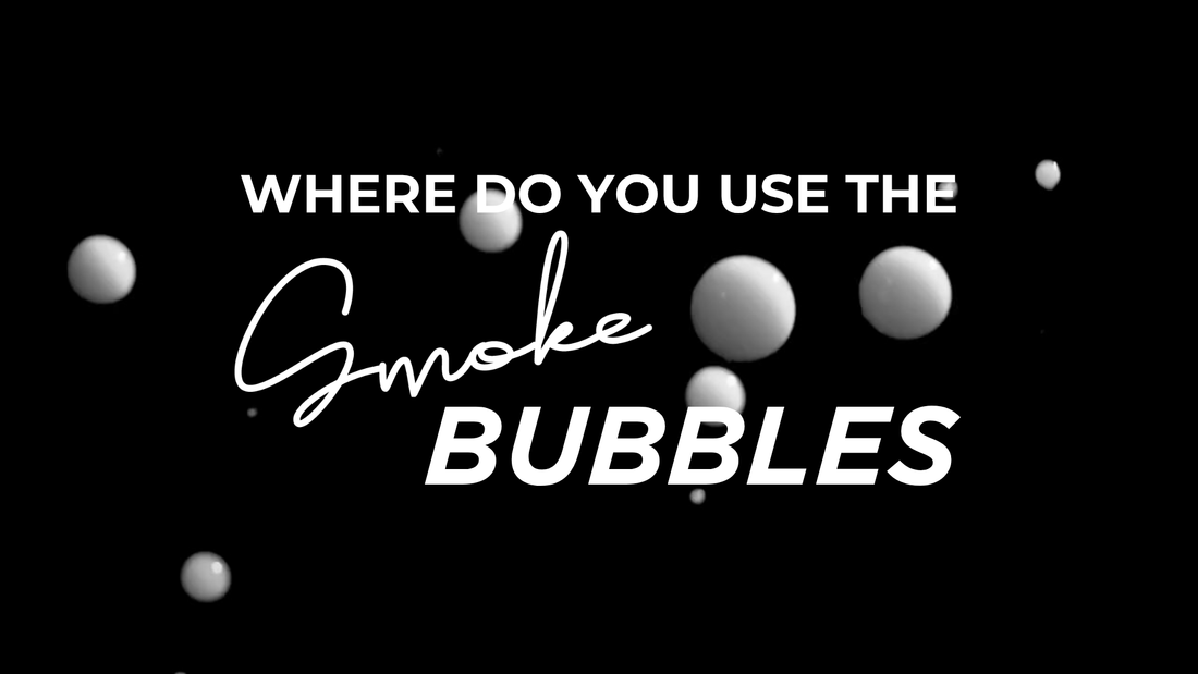 Where Can I Use a Fog Machine's Smoke Bubbles?