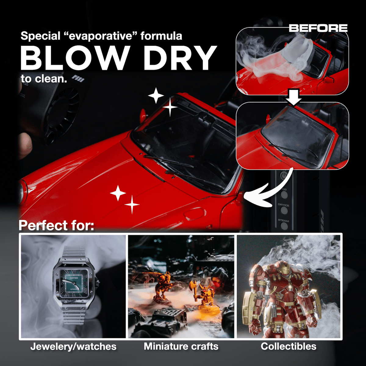 PMI SmokeNINJA PRO Extra Clean Fog Kit - PMI Gear