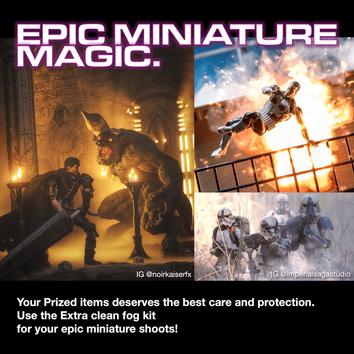 PMI SmokeNINJA PRO Extra Clean Fog Kit - PMI Gear