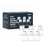 PMI Auto Bubble Formula Refill box with six 25ml refill bottles for the Auto Bubble Nozzle