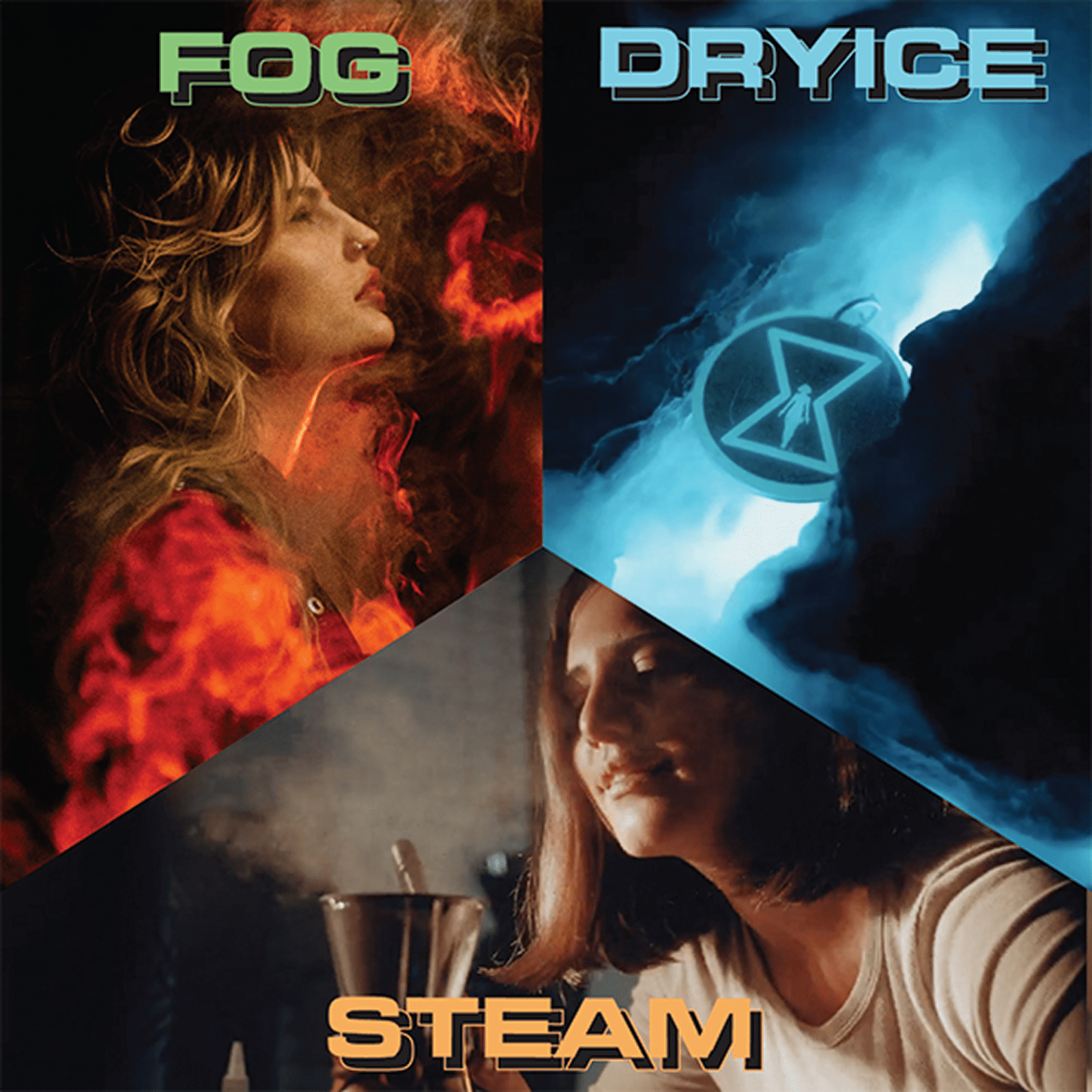 Fog, steam-like and dry-ice-style effects created with SmokeNINJA PRO V2
