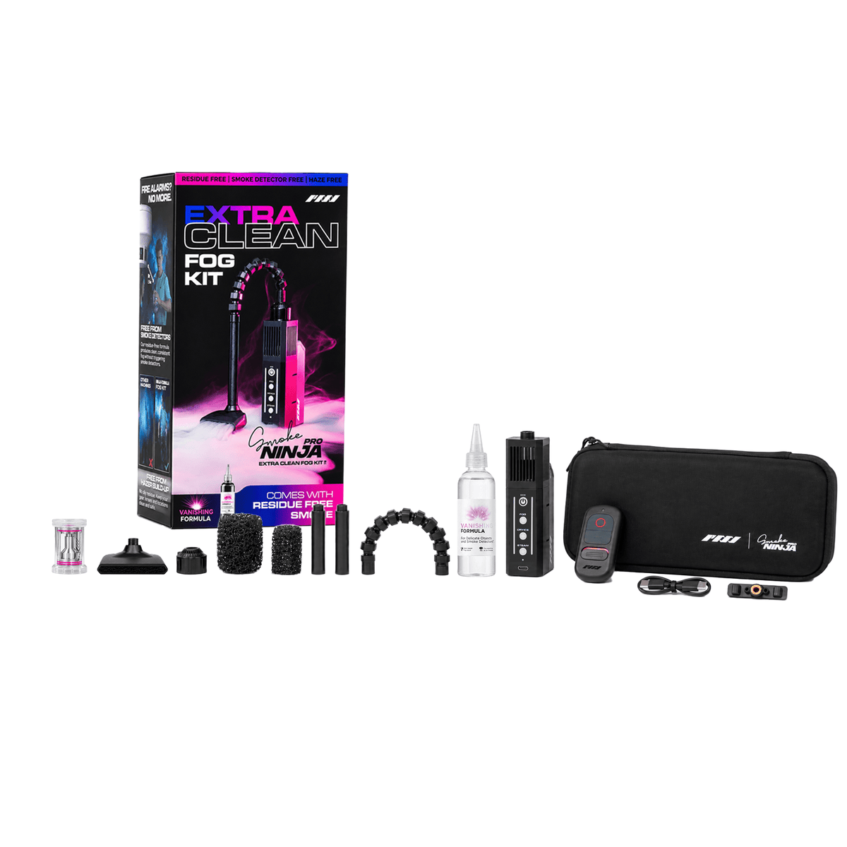PMI SmokeNINJA PRO Extra Clean Fog Kit - PMI Gear