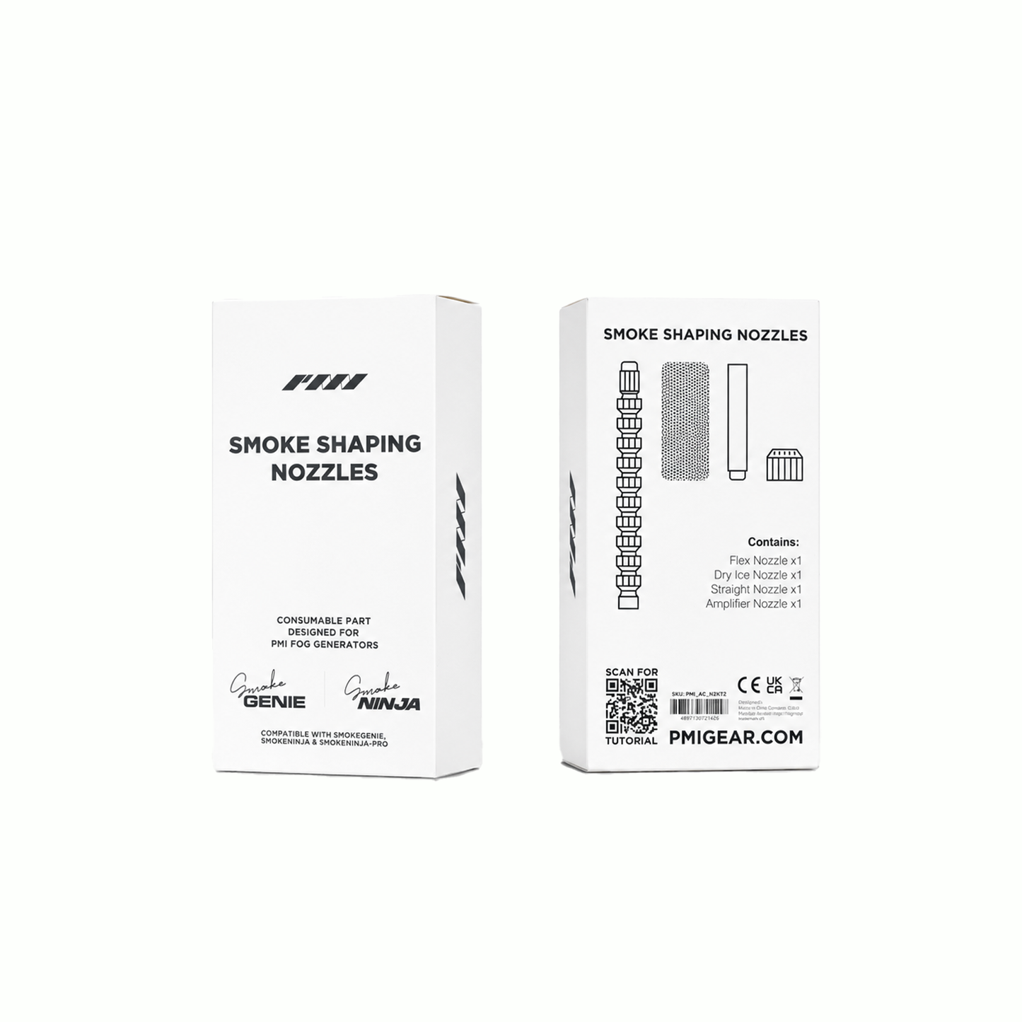 Boquillas para modelar humo PMI V2