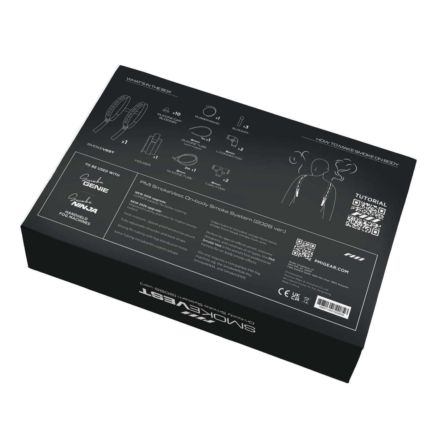 PMI Chaleco de Humo – Sistema de Humo Corporal